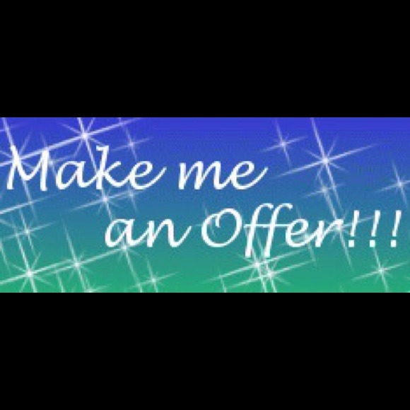 Make me an offer--all prices negotiable😃