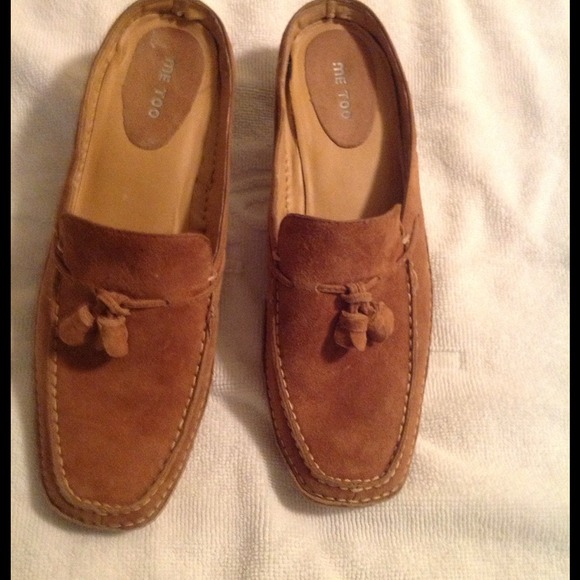 Suede slide On sandal