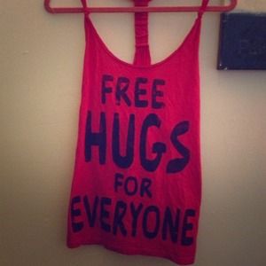 Free Hugs tank