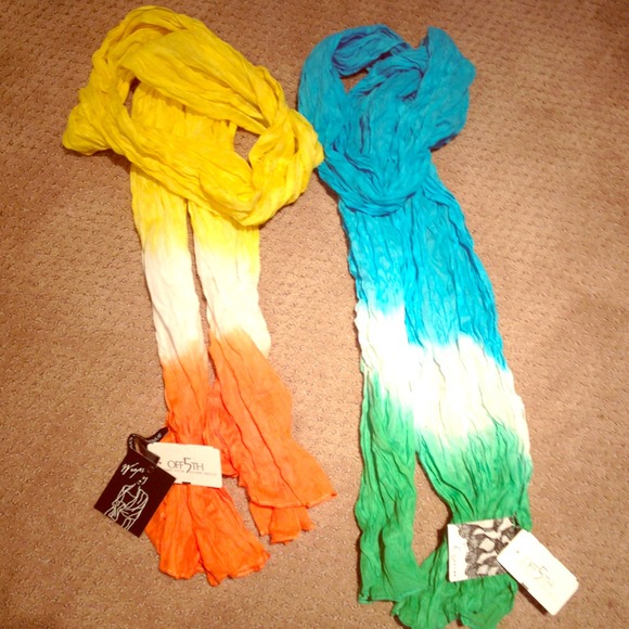 BUNDLE SOLD! Sacks fifth avenue scarves