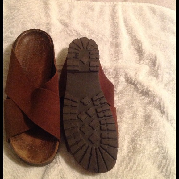 Slide in summer shoes