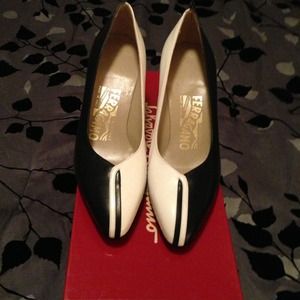 Ferragamo heels, never worn size 6B