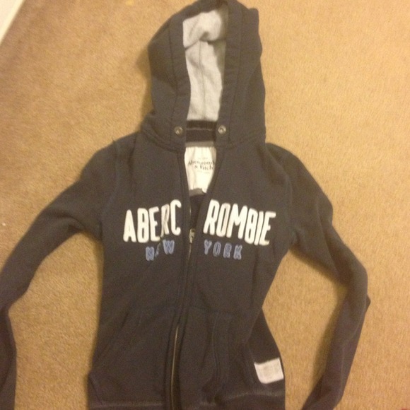 Abercrombie zip up sweatshirt
