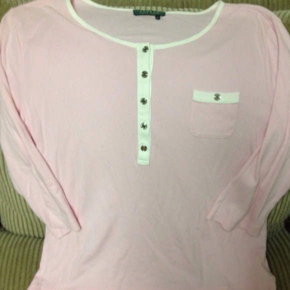 🎀Cute pink Ralph Lauren shirt🎀