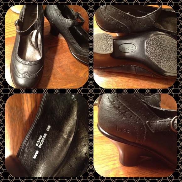 ✂PRICE CUT Born Black Wingtip Style