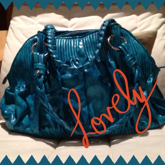 Teal Nicole Lee purse