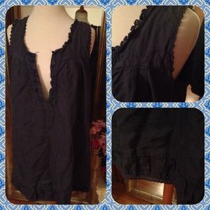 Indigo Blue Linen Tunic