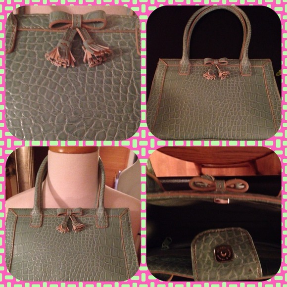 Aqua Colored Liz Purse