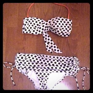 Kenneth Cole Reaction polka dot bikini