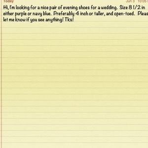 Looking for shoes, help! :-)