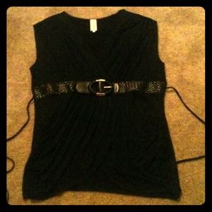 Classy black top size 3X