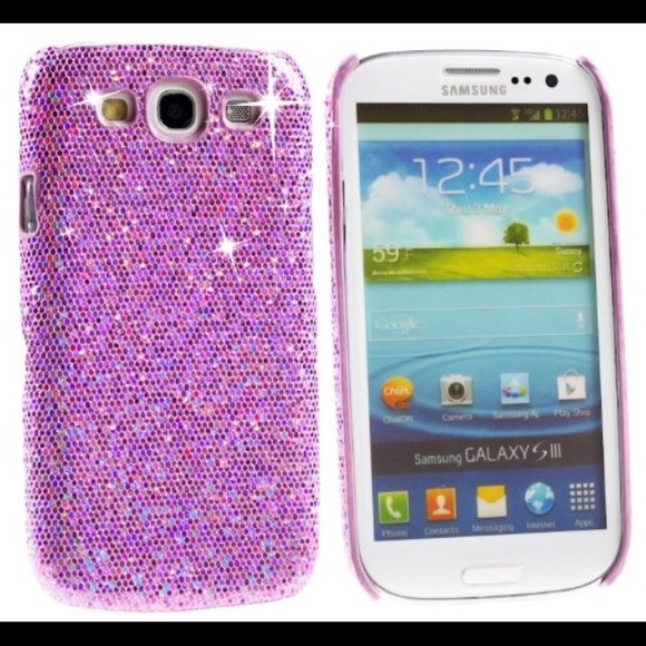 **Sold**Samsung galaxy S3 cell phone cover lilac