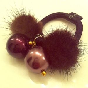 Two furball hair tie