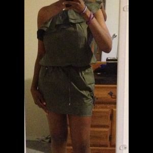 **Bundle Deal**One shoulder Dress and Teal Maxi