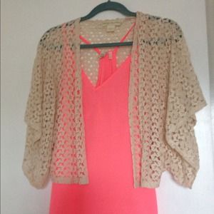 Crochet flowy cardigan