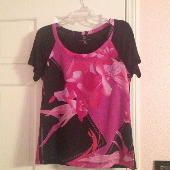 Pink & Black Shirt