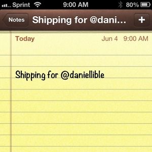 Shipping label to send back Matilda dress