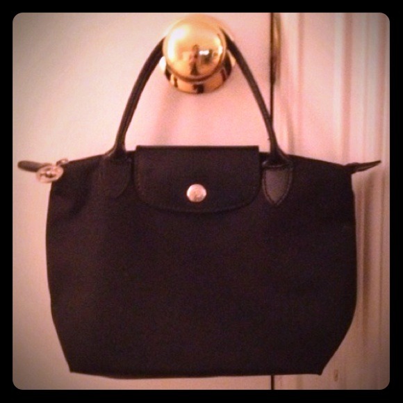 Longchamp Planetes Small Black Purse