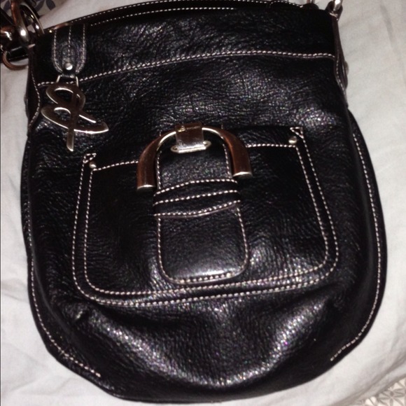 TRADED! BLACK B. MAKOWSKY CROSS BODY PURSE