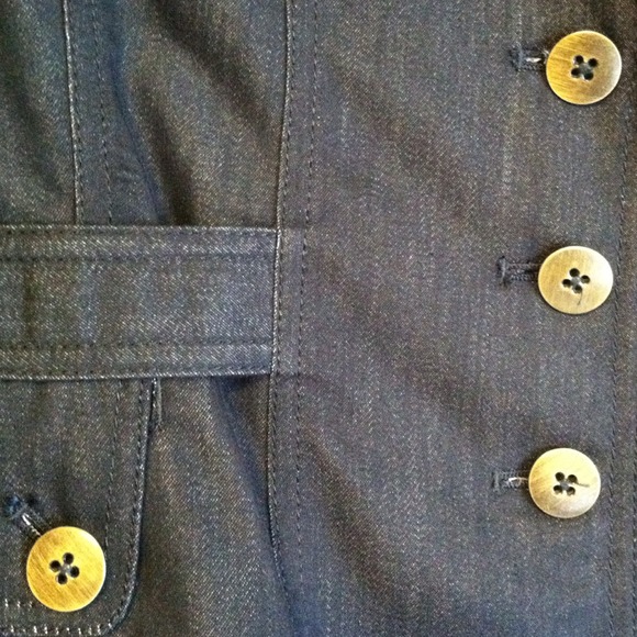 *** Host Pick*** Dark denim blazer - Picture 3 of 3