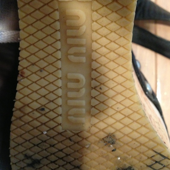Miu Miu cork wedges pre-loved - Picture 4 of 6