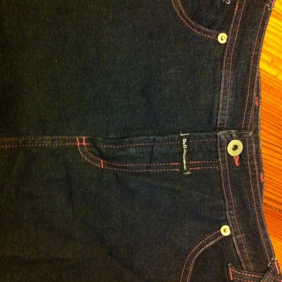 Authentic dolce and gabbana jean skirt