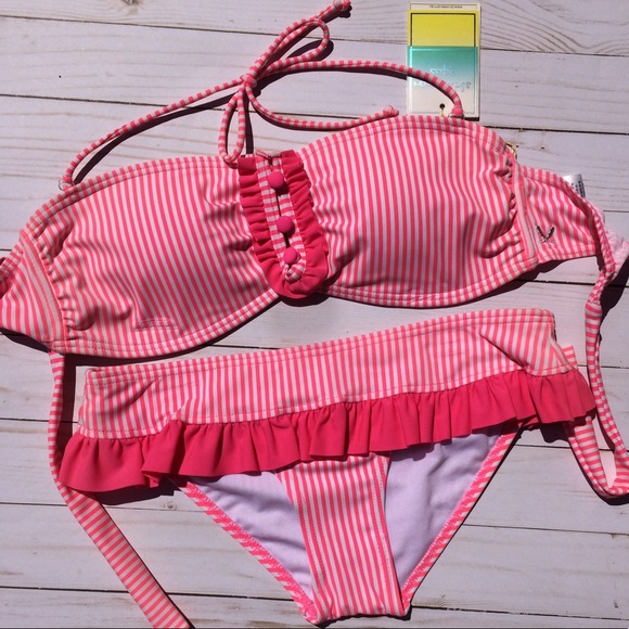 2CHILLIES Hot Pink Bikini Top - Picture 7 of 9