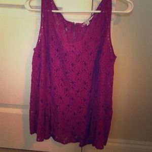 CAbi lace top, fall '12 collection. Never worn!