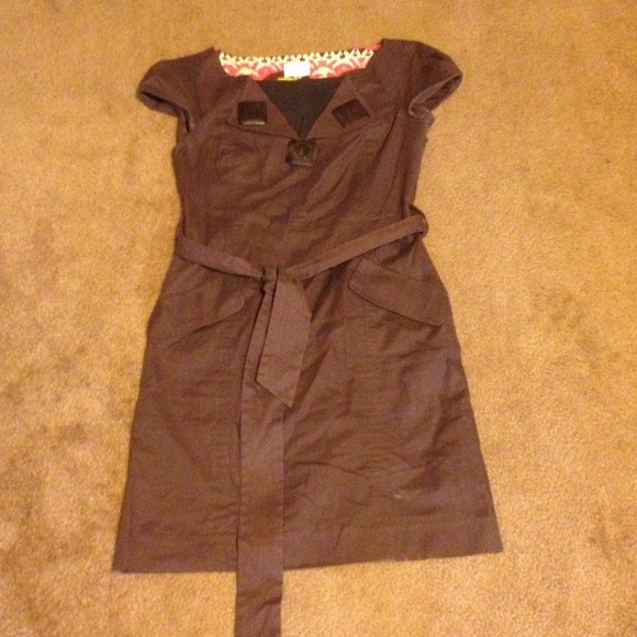 Little brown dress