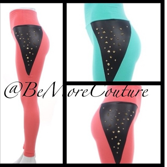 Studded Plus Size Leggings