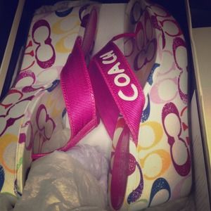 Coach sandals