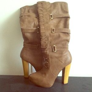 Knee high boots
