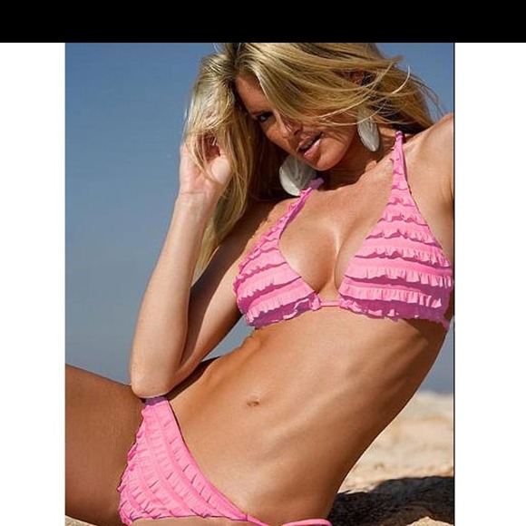 Pink bikini