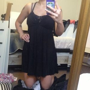 Black halter dress Black halter dress