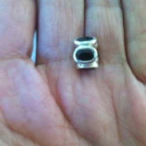 Pandora's Goodnight Kiss Charm with Onyx Cabochon