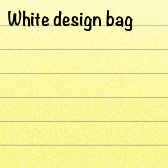 White design bag