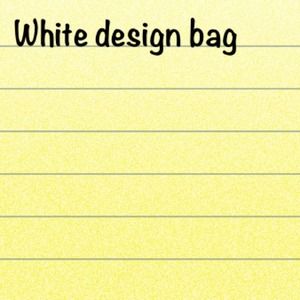 White design bag