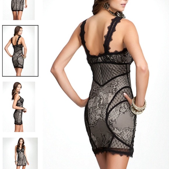 🔴SOLD🔴Bebe gorgeous cocktail dress - Picture 2 of 4