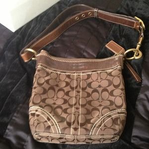 Coach cross-body purse