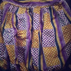 African print skirt: