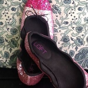 Ann Taylor Loft Ballet Flats
