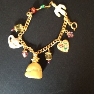Beauty & the beast charm bracelet REDUCED