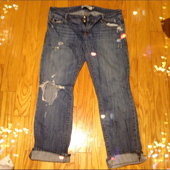 Abercrombie and Fitch jean capris