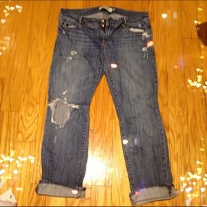 Abercrombie and Fitch jean capris