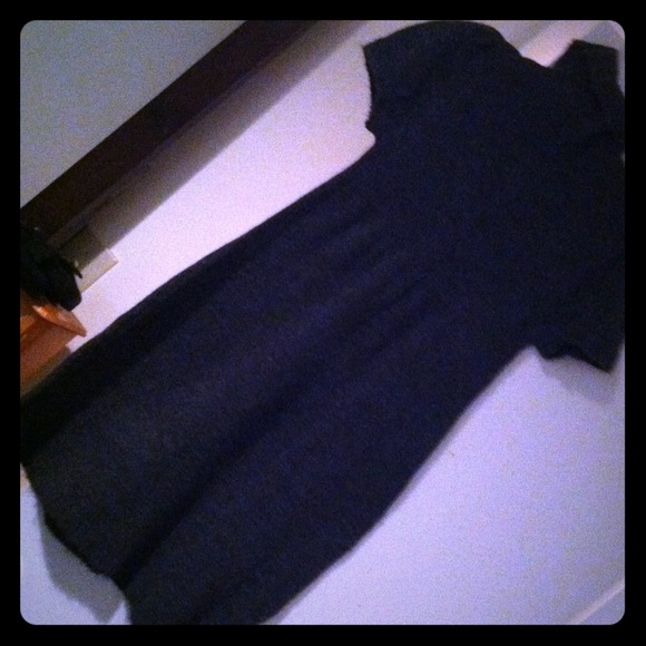 GREY WHOOL TURTLE NECK DRESS. NEVER WORN! (No tag)