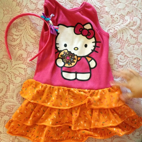 Hello kitty dress 2T