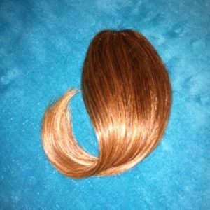 Hair extension bangs