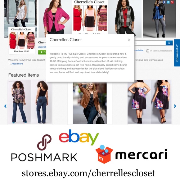 ✨Welcome to my Plus Size Closet✨ 10% Off Bundles - Picture 2 of 2