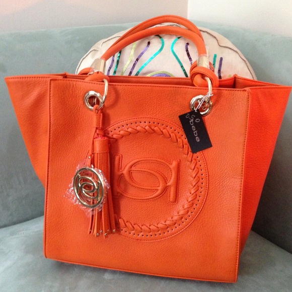 Bebe Orange Satchel (Great this Summer!)