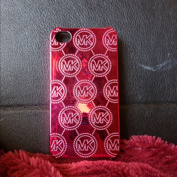 Michael Kors IPhone 4 or 4s plastic embossed case.